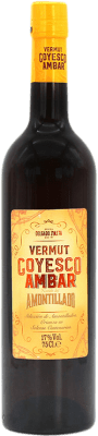 16,95 € Envio grátis | Vermute Delgado Zuleta Goyesco Ámbar Espanha Palomino Fino Garrafa 75 cl