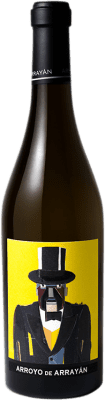 22,95 € Spedizione Gratuita | Vino bianco Arrayán Arroyo D.O. Méntrida Castilla-La Mancha Spagna Grenache Bianca, Grenache Grigia Bottiglia 75 cl