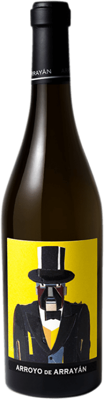 15,95 € Envoi gratuit | Vin blanc Arrayán Arroyo D.O. Méntrida Castilla La Mancha Espagne Grenache Blanc, Grenache Gris Bouteille 75 cl