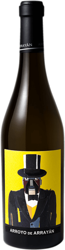 16,95 € Envío gratis | Vino Blanco Arrayán Arroyo D.O. Méntrida Castilla la Mancha España Garnacha 75 cl