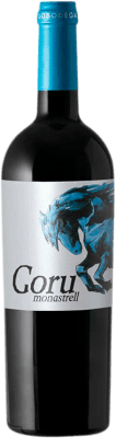 11,95 € Бесплатная доставка | Красное вино Ego Goru D.O. Jumilla Регион Мурсия Испания Cabernet Sauvignon — Каберне Совиньон, Monastrell — Монастрель 75 cl