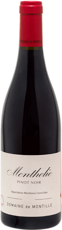 61,95 € Free Shipping | Red wine Domaine de Montille A.O.C. Monthélie Burgundy France Pinot Black Bottle 75 cl