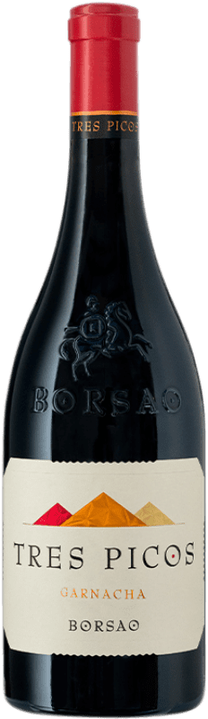 42,95 € Free Shipping | Red wine Borsao Tres Picos D.O. Campo de Borja Aragon Spain Grenache Magnum Bottle 1,5 L