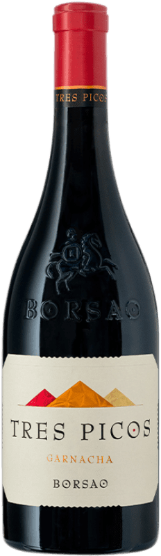 39,95 € Free Shipping | Red wine Borsao Tres Picos D.O. Campo de Borja Aragon Spain Grenache Magnum Bottle 1,5 L