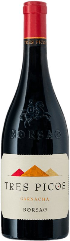 39,95 € Envio grátis | Vinho Tinto Borsao Tres Picos D.O. Campo de Borja Aragão Espanha Garnacha — Grenache Garrafa Magnum 1,5 L