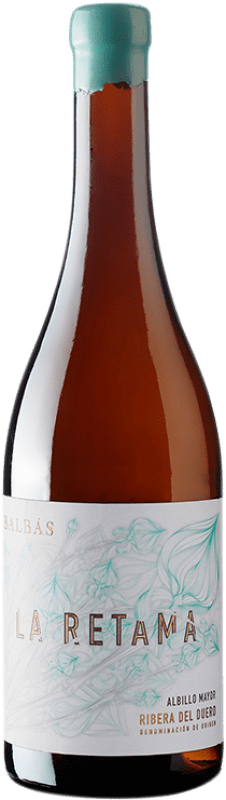 49,95 € Kostenloser Versand | Weißwein Balbás La Retama Alterung D.O. Ribera del Duero Kastilien und León Spanien Albillo Flasche 75 cl