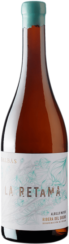 54,95 € Kostenloser Versand | Weißwein Balbás La Retama Crianza — Kurze Fassreifung D.O. Ribera del Duero Kastilien und León Spanien Albillo Flasche 75 cl