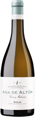 16,95 € Free Shipping | White wine Altún Ana Aged D.O.Ca. Rioja The Rioja Spain Viura, Malvasía Bottle 75 cl