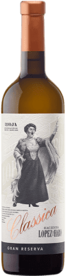 51,95 € Kostenloser Versand | Rosé-Wein Hacienda López de Haro Classica Rosado Grandes Añadas D.O.Ca. Rioja La Rioja Spanien Grenache, Viura Flasche 75 cl
