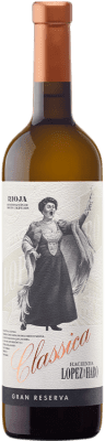 72,95 € Бесплатная доставка | Розовое вино Hacienda López de Haro Grandes Añadas Классический D.O.Ca. Rioja Ла-Риоха Испания Garnacha — Гренаш, Viura — Виура 75 cl