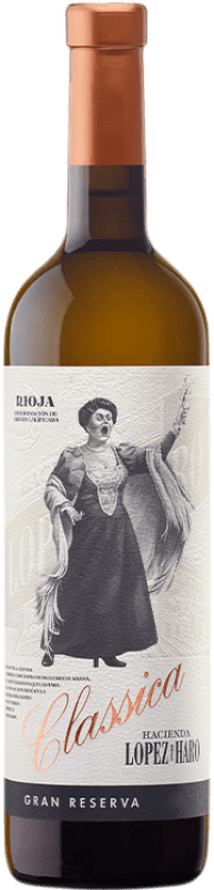 72,95 € Free Shipping | Rosé Wine Hacienda López de Haro Grandes Añadas Classic D.O.Ca. Rioja The Rioja Spain Garnacha — Grenache, Viura 75 cl