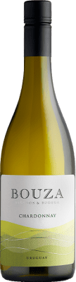 32,95 € Envío gratis | Vino blanco Bouza Uruguay Chardonnay Botella 75 cl