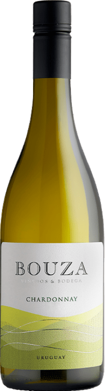 26,95 € Envío gratis | Vino Blanco Bouza Uruguay Chardonnay 75 cl