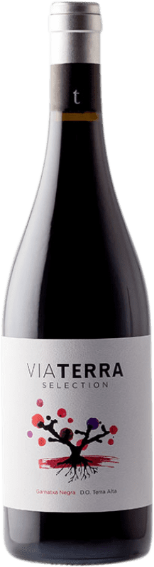 15,95 € Free Shipping | Red wine Edetària Via Terra Selection Tinto Young D.O. Terra Alta Catalonia Spain Grenache Bottle 75 cl
