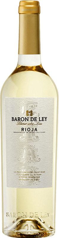 11,95 € Kostenloser Versand | Weißwein Barón de Ley Sobre Lías D.O.Ca. Rioja La Rioja Spanien Tempranillo, Garnacha — Grenache Flasche 75 cl