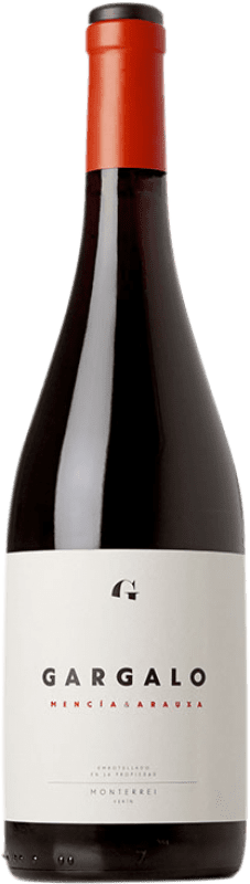 15,95 € 送料無料 | 赤ワイン Bodegas Riojanas Gargalo Mencía Arauxa D.O. Monterrei ガリシア スペイン Tempranillo, Mencía ボトル 75 cl