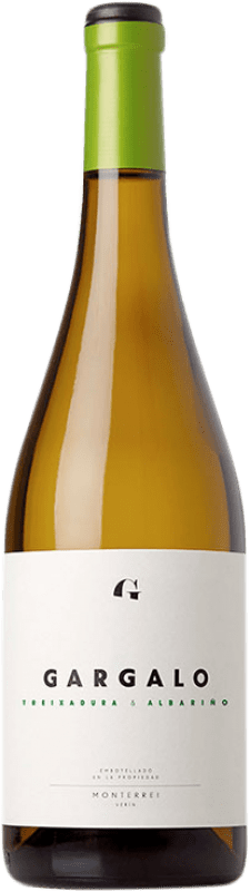 17,95 € Бесплатная доставка | Белое вино Bodegas Riojanas Gargalo Treixadura Albariño D.O. Monterrei Галисия Испания Treixadura, Albariño бутылка 75 cl