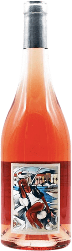 18,95 € Envío gratis | Vino rosado Clos du Mont-Olivet Rosé A.O.C. Lirac Languedoc-Roussillon Francia Garnacha, Mourvèdre Botella 75 cl