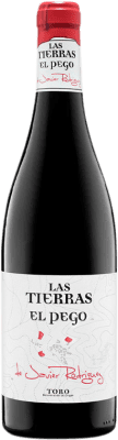 12,95 € Free Shipping | Red wine Rodríguez & Sanzo Las Tierras El Pego D.O. Toro Castilla y León Spain Tinta de Toro Bottle 75 cl