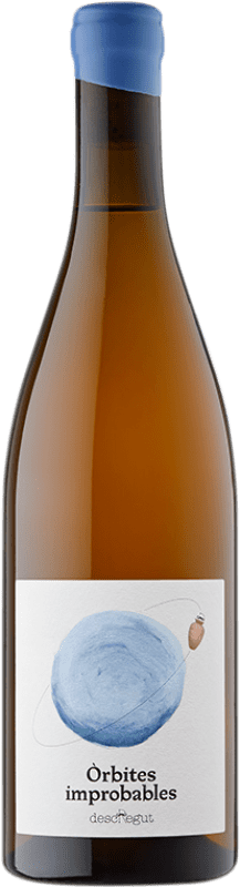 16,95 € 免费送货 | 白酒 Can Descregut Orbites Improbables D.O. Penedès 加泰罗尼亚 西班牙 Muscat of Alexandria, Xarel·lo, Xarel·lo Vermell 瓶子 75 cl