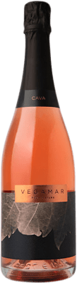 16,95 € Free Shipping | Rosé sparkling Vegamar Rosado Brut Nature D.O. Cava Catalonia Spain Grenache Bottle 75 cl