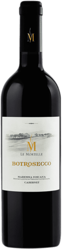 32,95 € Бесплатная доставка | Красное вино Marchesi Antinori Le Mortelle Botrosecco D.O.C. Maremma Toscana Тоскана Италия Cabernet Sauvignon — Каберне Совиньон, Cabernet Franc — Каберне Фран Бутылка 75 cl