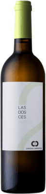 8,95 € Envio grátis | Vinho branco Chozas Carrascal Las Dosces Blanco D.O. Utiel-Requena Comunidade Valenciana Espanha Macabeo, Chardonnay, Sauvignon Branca Garrafa 75 cl