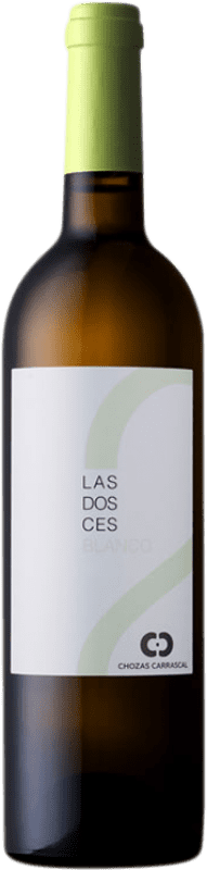 8,95 € Spedizione Gratuita | Vino bianco Chozas Carrascal Las Dosces Blanco D.O. Utiel-Requena Comunità Valenciana Spagna Macabeo, Chardonnay, Sauvignon Bianca Bottiglia 75 cl