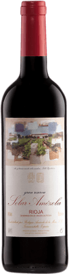 34,95 € 免费送货 | 红酒 Amézola de la Mora Solar 大储备 D.O.Ca. Rioja 拉里奥哈 西班牙 Tempranillo, Graciano, Mazuelo 瓶子 75 cl