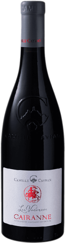 18,95 € Envoi gratuit | Vin Rouge Cave de Cairanne Camille Cayran Les Voconces Provence France Syrah, Garnacha — Grenache, Mourvèdre Bouteille 75 cl