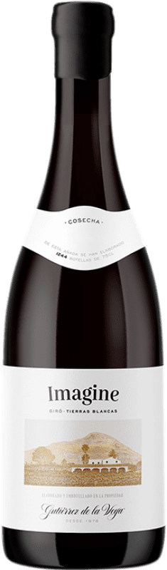 22,95 € Envio grátis | Vinho Tinto Gutiérrez de la Vega Imagine Tierras Blancas Espanha Giró 75 cl
