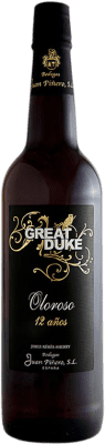 25,95 € Envio grátis | Vinho doce Juan Piñero Great Duke Oloroso VORS D.O. Jerez-Xérès-Sherry Andaluzia Espanha Palomino Fino 12 Anos Garrafa 75 cl