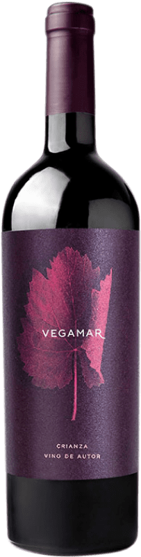 19,95 € Free Shipping | Red wine Vegamar Aged D.O. Valencia Valencian Community Spain Tempranillo, Merlot, Syrah Bottle 75 cl
