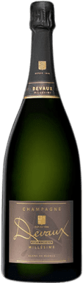 89,95 € Бесплатная доставка | Белое игристое Devaux Millésimé Blanc de Blancs A.O.C. Champagne шампанское Франция Chardonnay бутылка Магнум 1,5 L