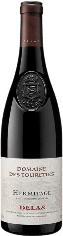 78,95 € Бесплатная доставка | Красное вино Delas Frères Domain des Tourettes A.O.C. Hermitage Франция Syrah бутылка 75 cl