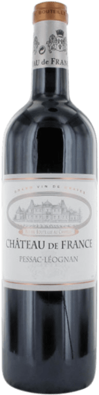 27,95 € Kostenloser Versand | Rotwein Château de France A.O.C. Pauillac Aquitania Frankreich Merlot, Cabernet Sauvignon Flasche 75 cl