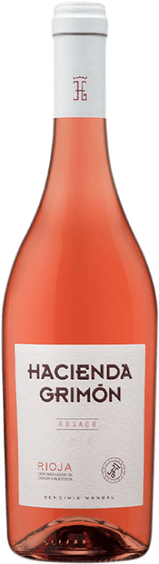 21,95 € 免费送货 | 玫瑰酒 Hacienda Grimón Rosado 年轻的 D.O.Ca. Rioja 拉里奥哈 西班牙 Grenache 瓶子 75 cl