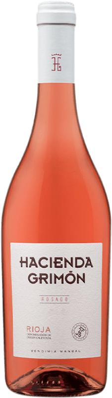 19,95 € Envío gratis | Vino rosado Hacienda Grimón Rosado Joven D.O.Ca. Rioja La Rioja España Garnacha Botella 75 cl