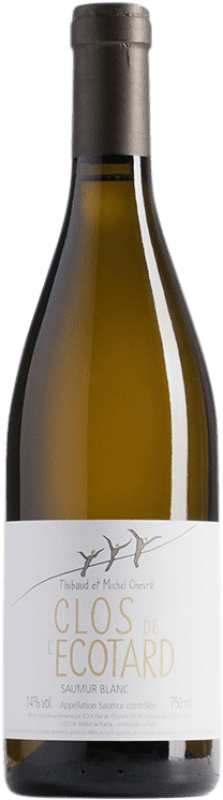 45,95 € Envio grátis | Vinho branco Clos de L'Ecotard Crianza A.O.C. Saumur Loire França Chenin Branco Garrafa 75 cl