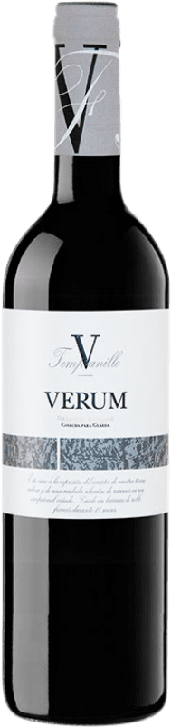 26,95 € Free Shipping | Red wine Verum V Reserva de Familia Reserve I.G.P. Vino de la Tierra de Castilla Castilla la Mancha Spain Tempranillo Bottle 75 cl