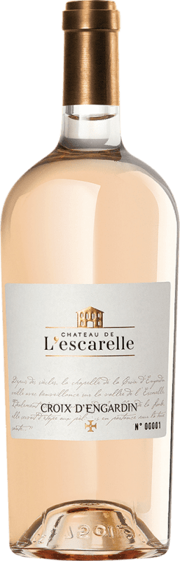 29,95 € Envio grátis | Vinho branco Château de l'Escarelle Croix d'Engardin Blanc A.O.C. Côtes de Provence Provença França Rolle Garrafa 75 cl