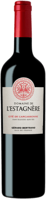 23,95 € Kostenloser Versand | Rotwein Gérard Bertrand Domaine de l'Estagnère Cité de Carcassonne Rouge Frankreich Merlot, Cabernet Sauvignon, Cabernet Franc, Caladoc Flasche 75 cl