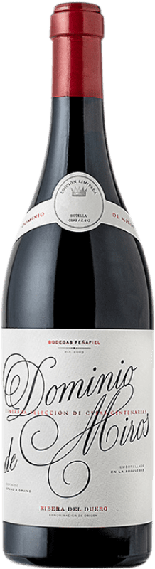 105,95 € Spedizione Gratuita | Vino Rosso Peñafiel Miros Edizione Limitata D.O. Ribera del Duero Castilla y León Spagna Tempranillo Bottiglia 75 cl
