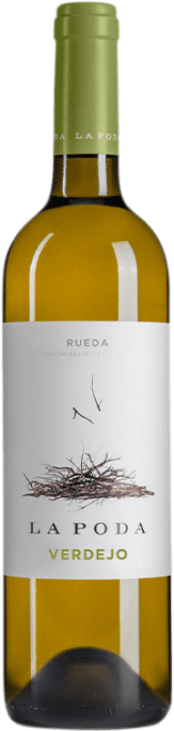 11,95 € Envío gratis | Vino blanco Caserío de Dueñas La Poda D.O. Rueda Castilla y León España Verdejo Botella 75 cl
