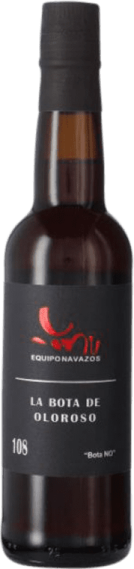 97,95 € Free Shipping | Sweet wine Equipo Navazos La Bota Nº 108 Bota NO Oloroso D.O. Manzanilla-Sanlúcar de Barrameda Andalusia Spain Palomino Fino Half Bottle 37 cl