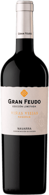 14,95 € 免费送货 | 红酒 Gran Feudo Viñas Viejas D.O. Navarra 纳瓦拉 西班牙 Tempranillo, Grenache 瓶子 75 cl