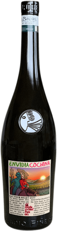 85,95 € 免费送货 | 白酒 Eladio Piñeiro Envidiacochina Téte Cuvée D.O. Rías Baixas 加利西亚 西班牙 Albariño 瓶子 Magnum 1,5 L