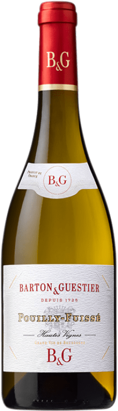 26,95 € 送料無料 | 白ワイン Barton & Guestier B&G Passeport 高齢者 A.O.C. Pouilly-Fuissé ブルゴーニュ フランス Chardonnay ボトル 75 cl