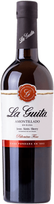 45,95 € Envoi gratuit | Vin Fortifié Hijos de Rainera Pérez Marín La Guita Amontillado, Fino en Rama — Non Filtré D.O. Jerez-Xérès-Sherry Andalousie Espagne Palomino Fino Bouteille Medium 50 cl