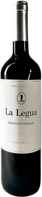 18,95 € 免费送货 | 红酒 La Legua Selección Familiar D.O. Cigales 卡斯蒂利亚莱昂 西班牙 Tempranillo 瓶子 75 cl